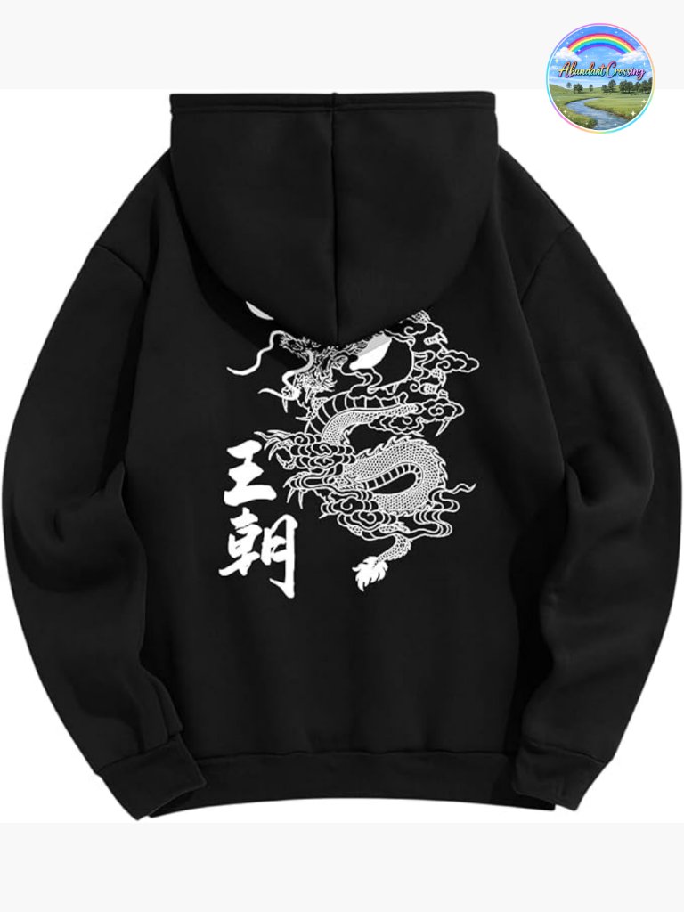 Unisex Drawstring Hooded Sweatshirt Long Sleeve Pullover Casual Hoodie